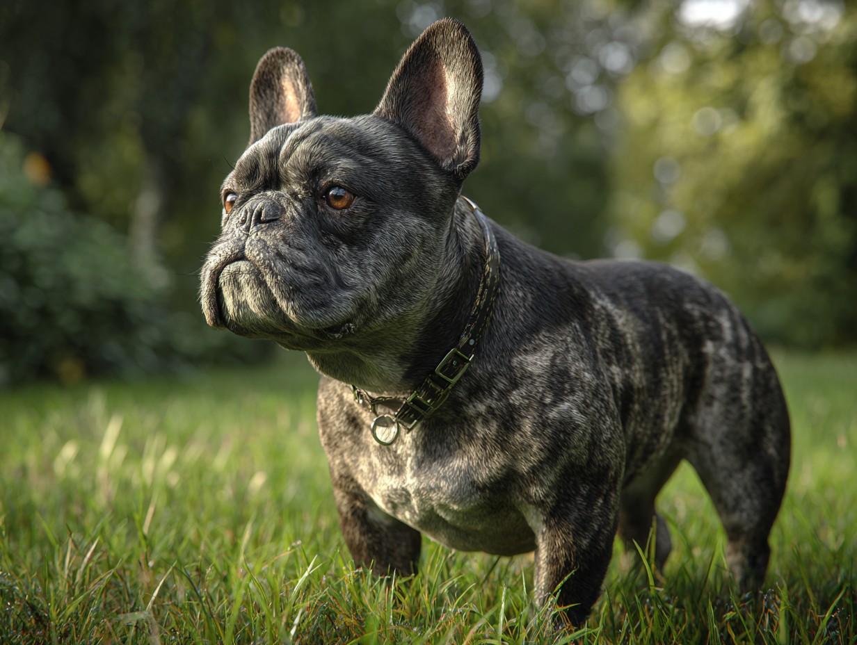 Hund der Rasse Französische Bulldogge